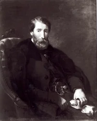Portræt af Alfred Bruyas (1821-77)